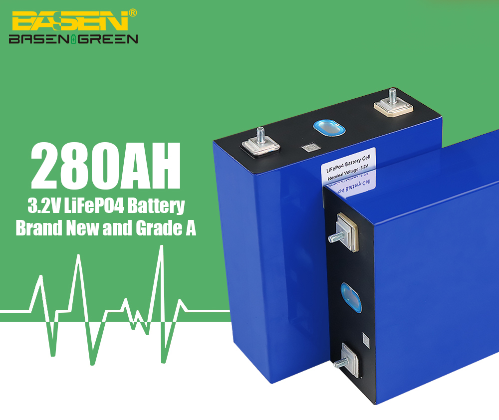 3.2V REPT 280ah Lifepo4 Battery Cells Rechargeable Prismatic Lithium Ion Battery 6000 Deep Cycles For Solar System